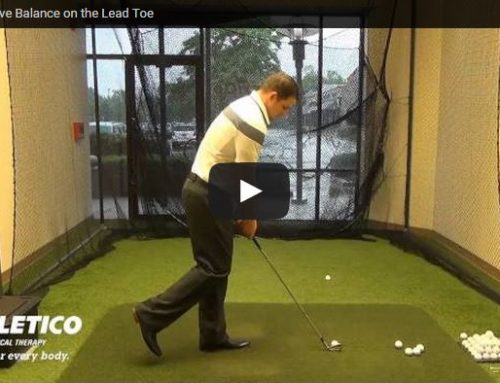 How To Improve Balance on the Lead Toe